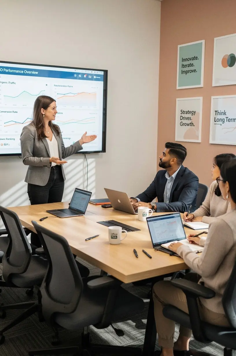Professional team collaboration